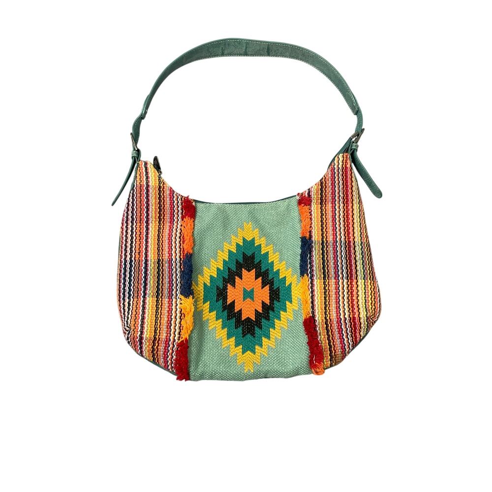 Montana West Country Embroidered Leather Shoulder Hobo Purse Southwestern